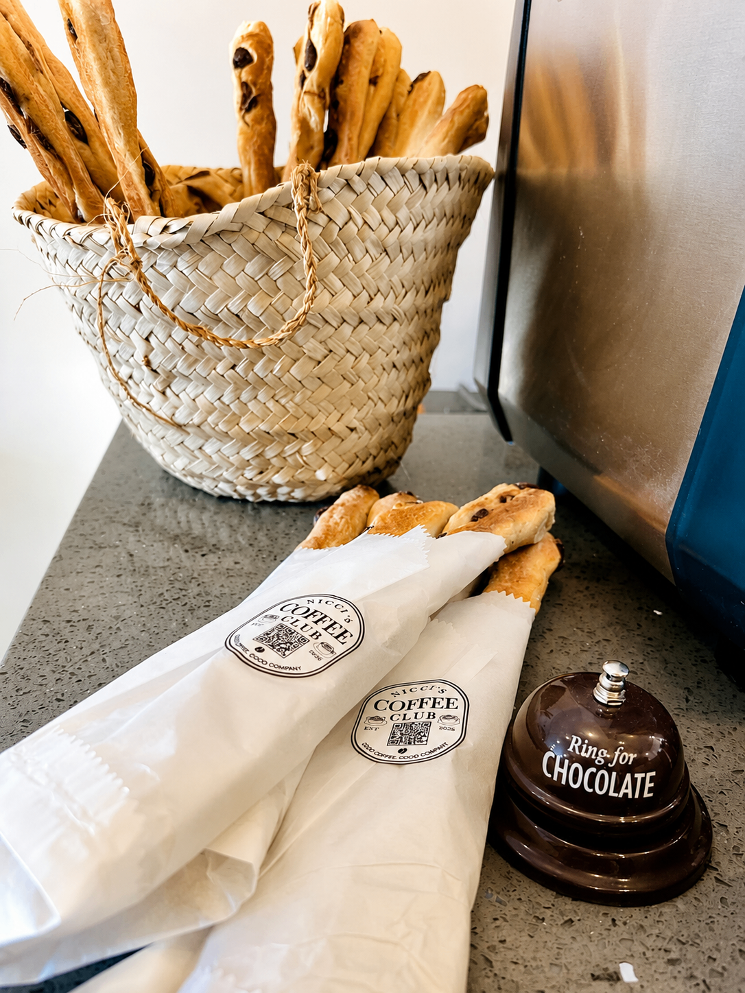Freshly baked bread from Nicci's kitchen